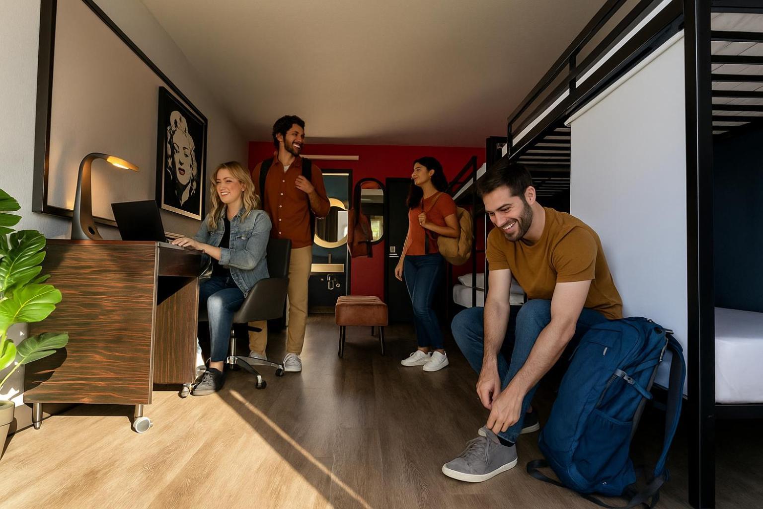 Хостел Bposhtels Хьюстон Экстерьер фото